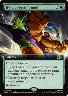 It's Clobberin' Time! (0381) (Extended Art) (MSC)
