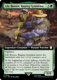 Lily Bowen, Raging Grandma (0399) (Extended Art)