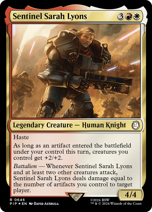 Sentinel Sarah Lyons (0646) - Surge Foil