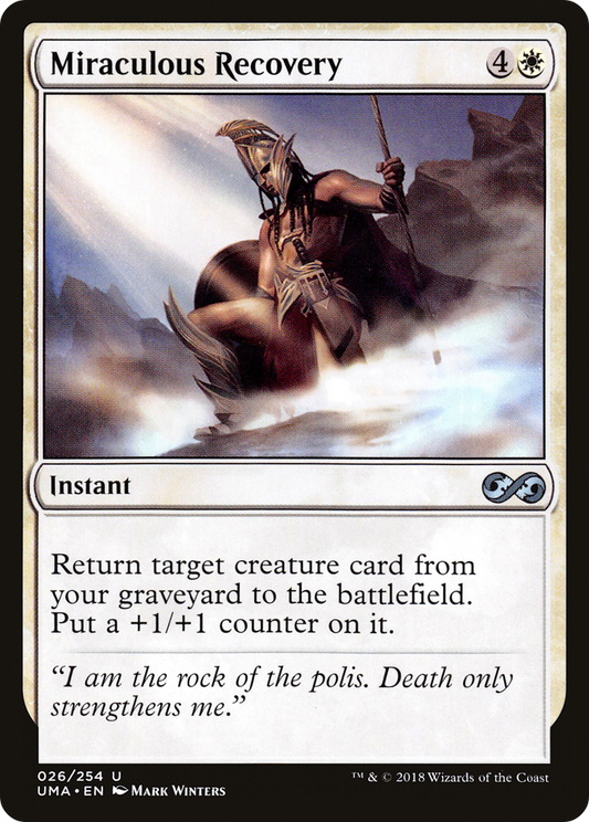 Miraculous Recovery - Foil