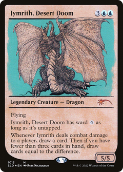 Iymrith, Desert Doom (1013) (Showcase) - Foil
