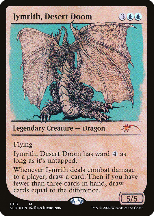 Iymrith, Desert Doom (1013) (Showcase) - Foil