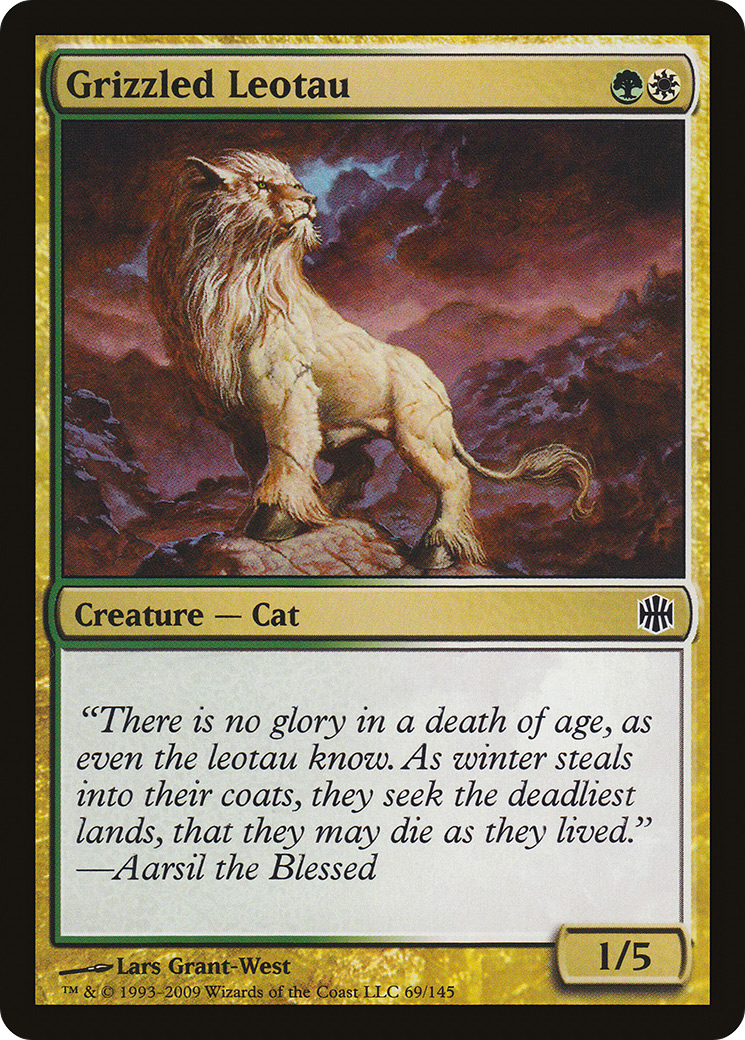 Grizzled Leotau - Foil