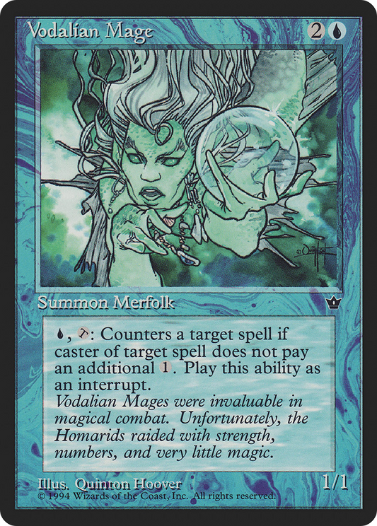 Vodalian Mage (Illus. Quinton Hoover)