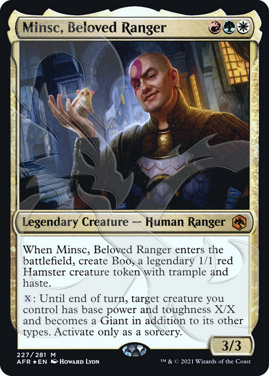 Minsc, Beloved Ranger (227) (Ampersand) - Foil