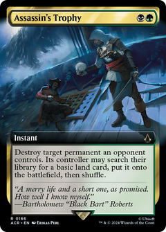 Assassin's Trophy (0166) (Extended Art) - Foil