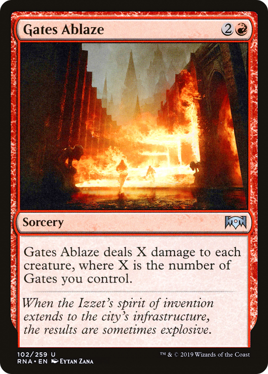 Gates Ablaze - Foil