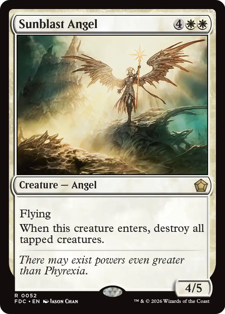 Sunblast Angel (FDC)