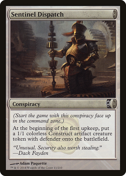 Sentinel Dispatch - Foil