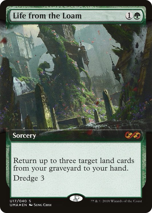 Life from the Loam (U17) (Extended Art) - Foil