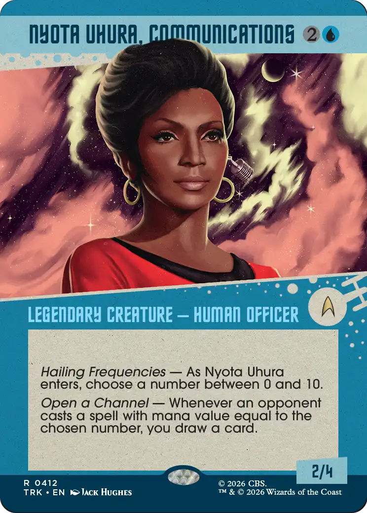 Nyota Uhura, Communications (0412) (Showcase) (TRK)