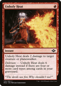 Unholy Heat - Foil
