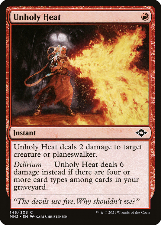 Unholy Heat - Foil