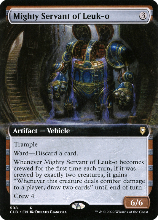 Mighty Servant of Leuk-o (598) (Extended Art) - Foil