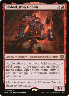 Slobad, Iron Goblin - Foil