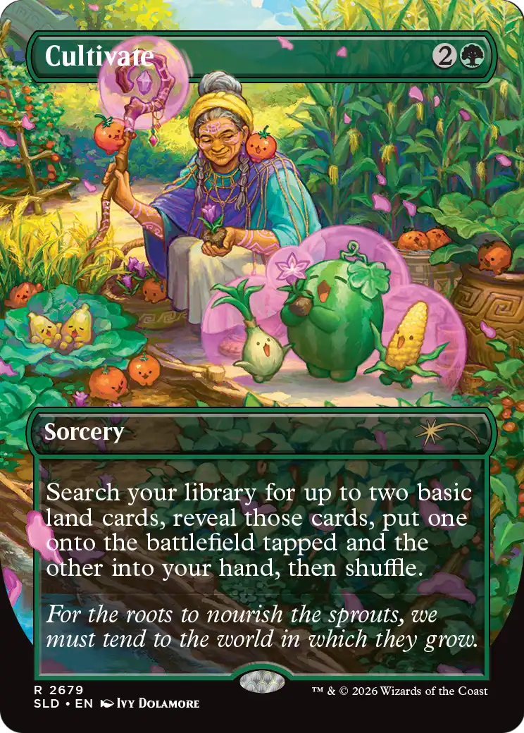 Cultivate (2679) (Borderless) (SLD) - Foil