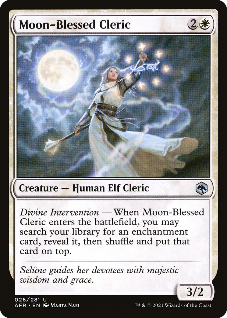 Moon-Blessed Cleric - Foil