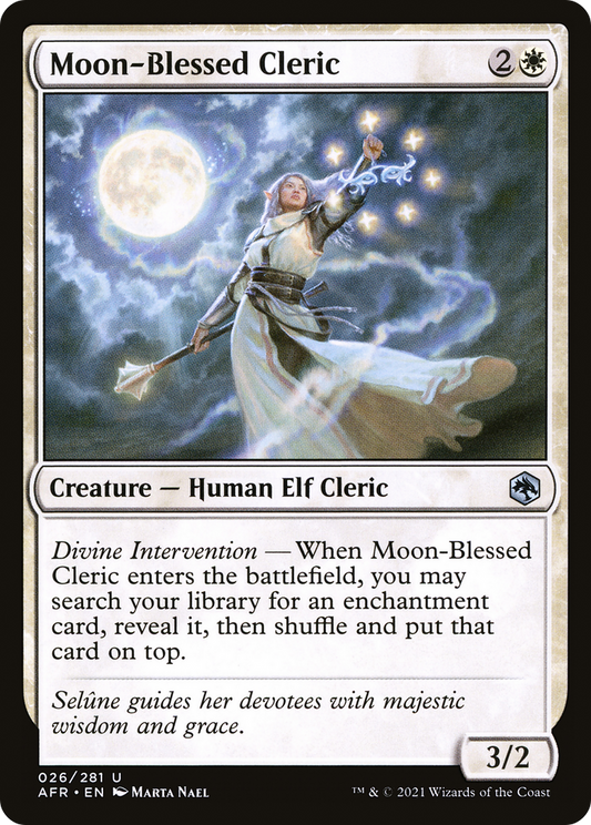 Moon-Blessed Cleric - Foil