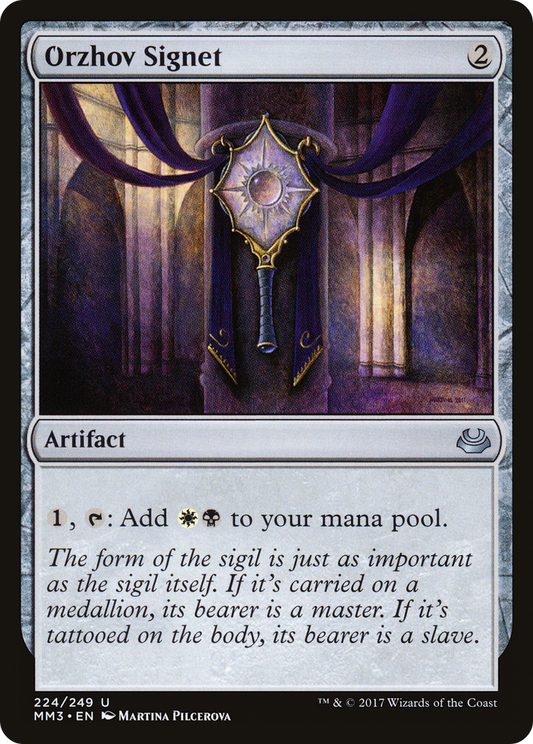 Orzhov Signet - Foil