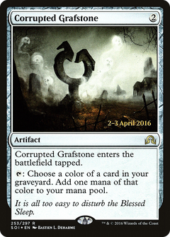 Corrupted Grafstone (253) (Prerelease) - Foil