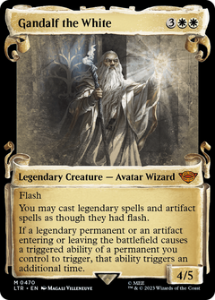 Gandalf the White (0470) (Showcase) - Silver Foil