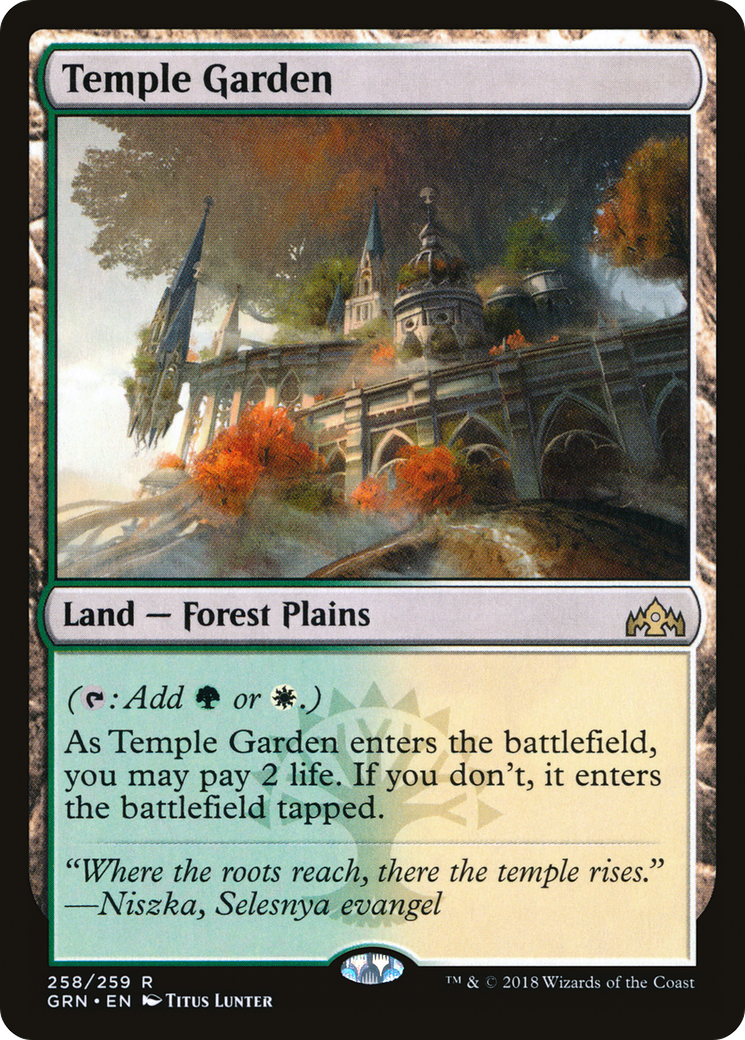 Temple Garden - Foil