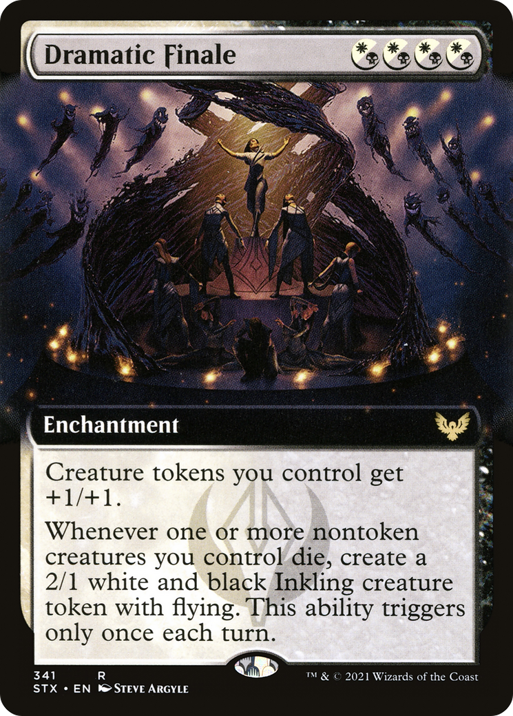 Dramatic Finale (341) (Extended Art) - Foil