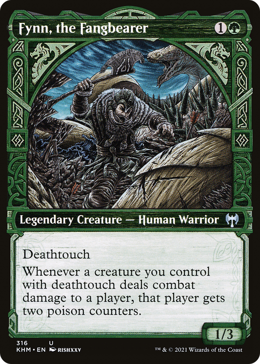 Fynn, the Fangbearer (316) (Showcase) - Foil