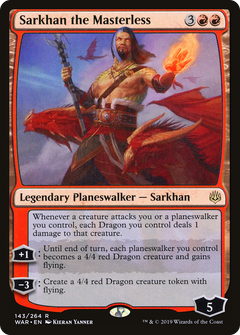 Sarkhan the Masterless - Foil