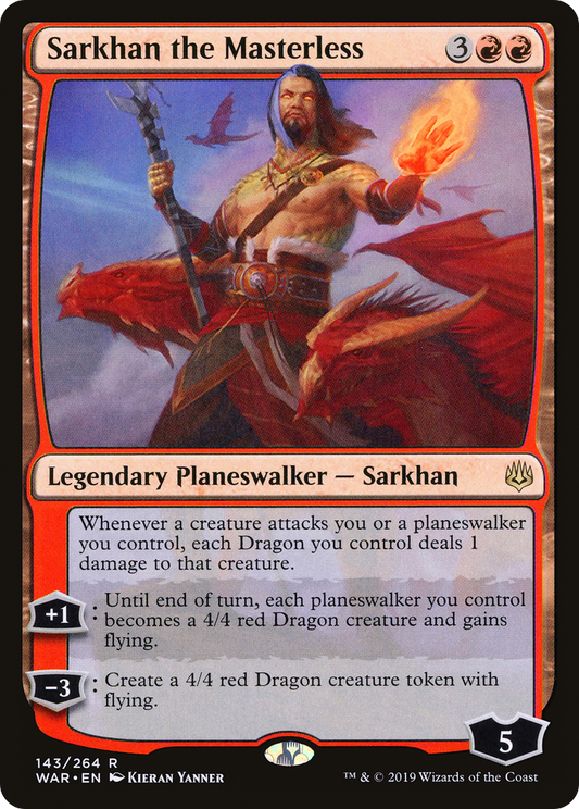 Sarkhan the Masterless - Foil