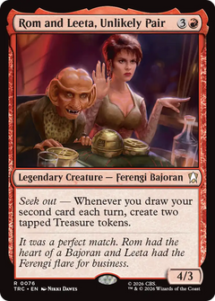 Rom and Leeta, Unlikely Pair (TRC)