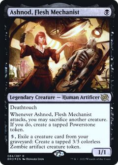 Ashnod, Flesh Mechanist (084) (Prerelease) - Foil