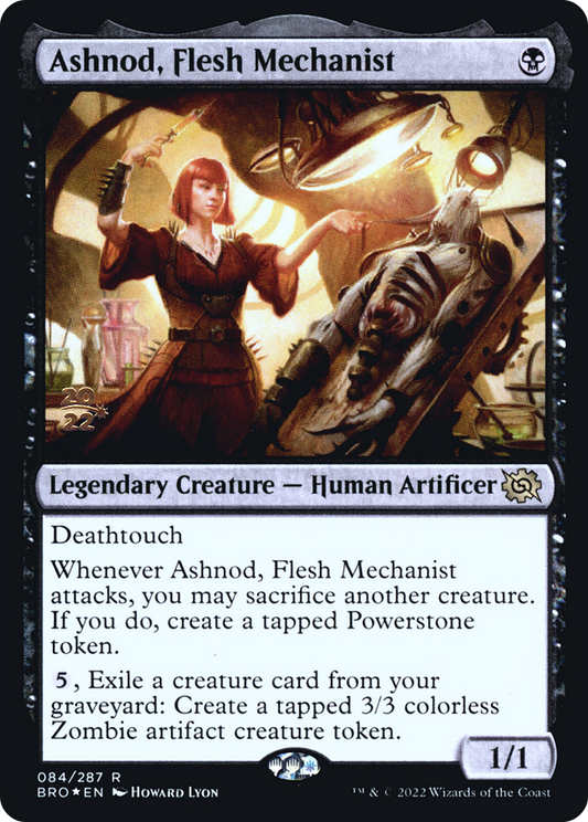 Ashnod, Flesh Mechanist (084) (Prerelease) - Foil
