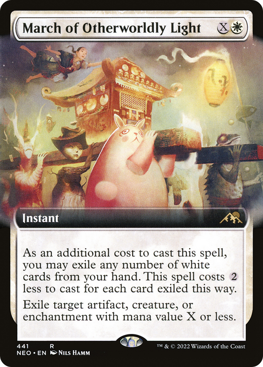 March of Otherworldly Light (441) (Extended Art) - Foil