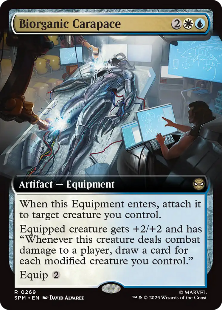 Biorganic Carapace (0269) (Extended Art) - Foil
