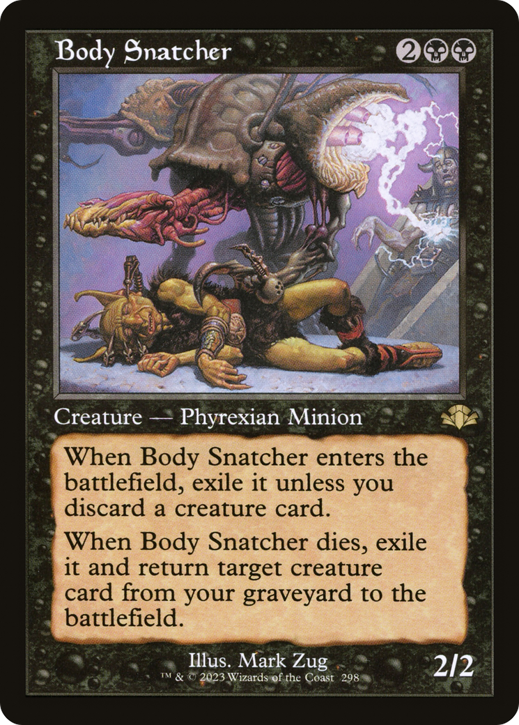 Body Snatcher (298) (Retro Frame) - Foil