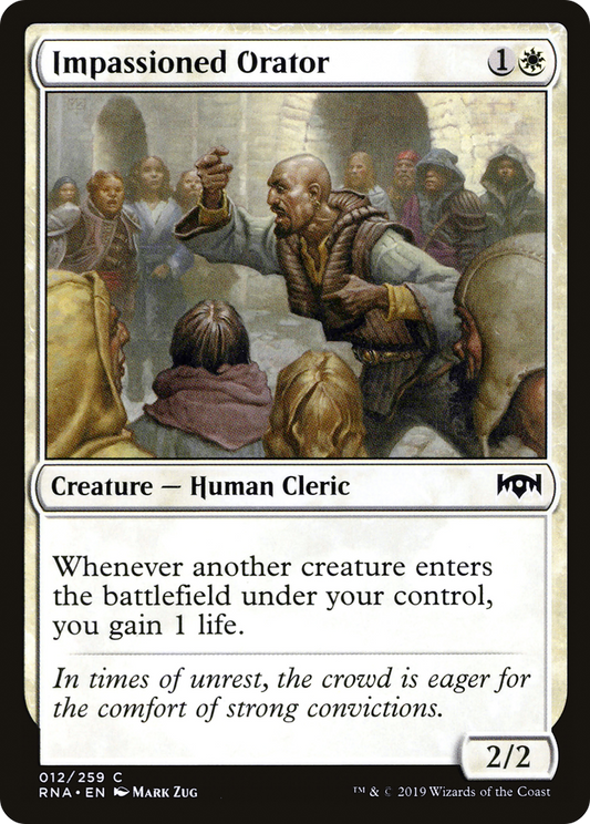 Impassioned Orator - Foil