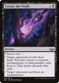Extract the Truth - Foil