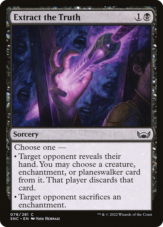 Extract the Truth - Foil