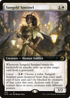 Sungold Sentinel (332) (Extended Art)