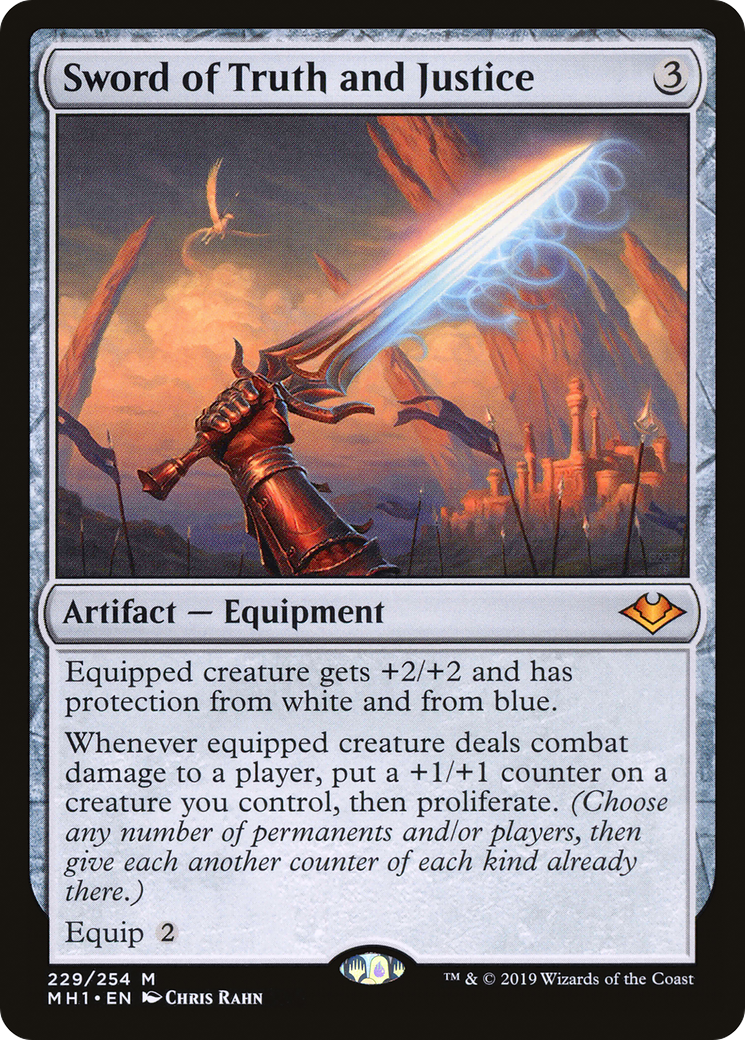 Sword of Truth and Justice - Foil