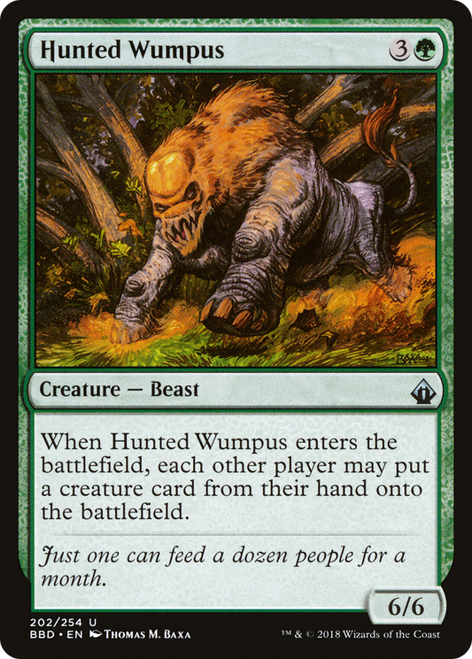 Hunted Wumpus - Foil