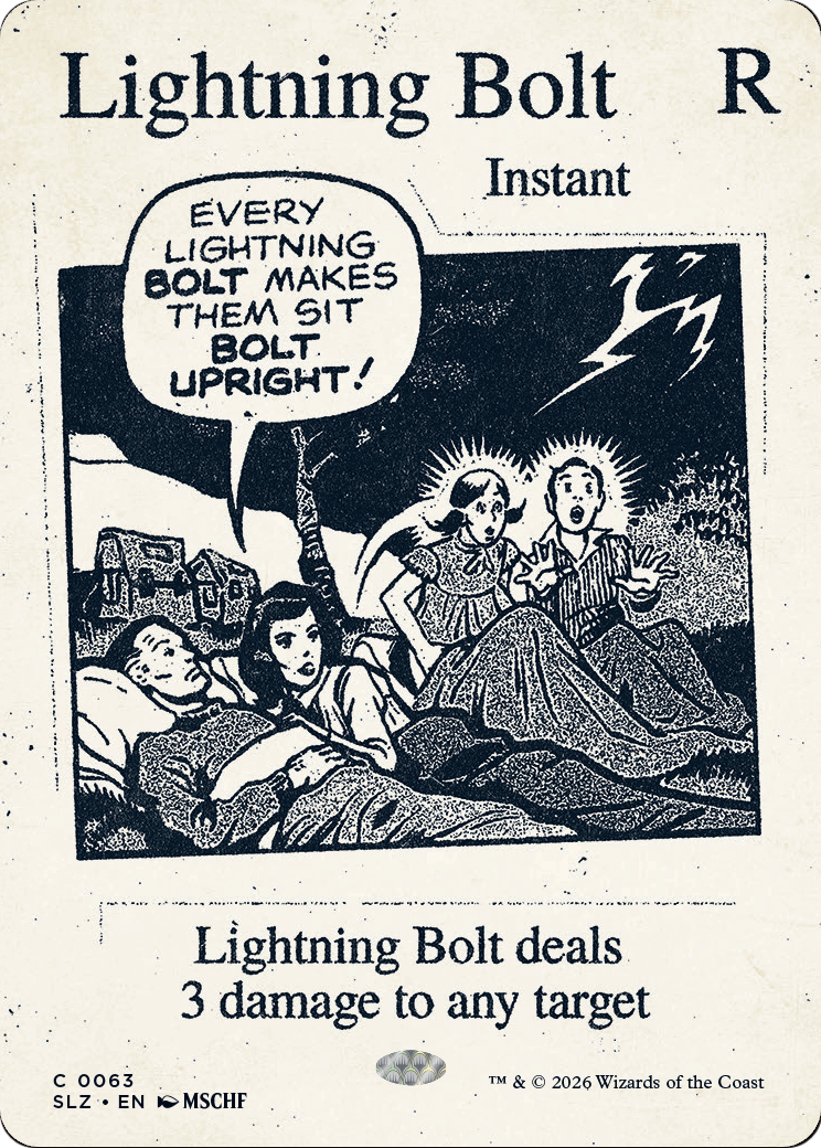 Lightning Bolt (0063) (Showcase) (SLZ)