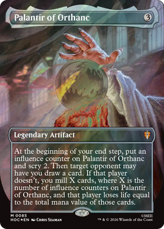 Palantír of Orthanc (0085) (Borderless) (HOC) - Surge Foil