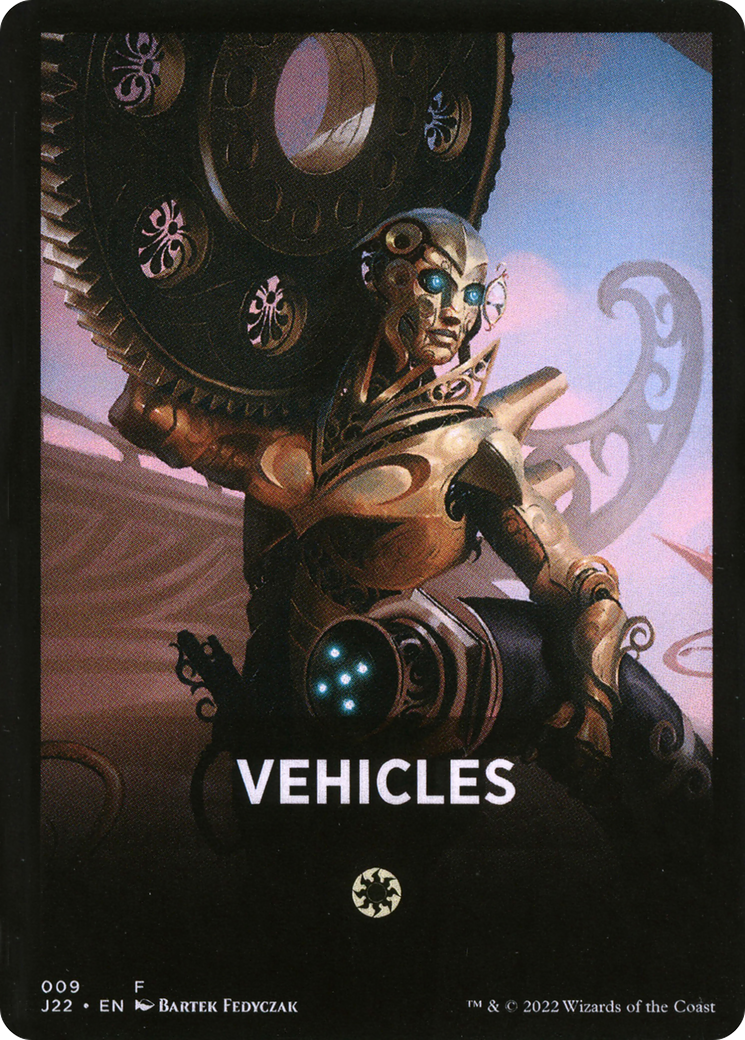 Vehicles Theme Card
