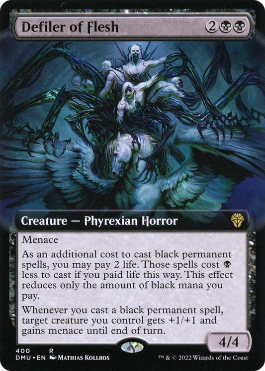 Defiler of Flesh (400) (Extended Art) - Foil