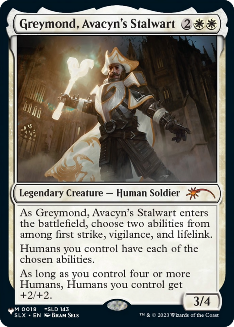 Greymond, Avacyn's Stalwart (SLX-18) (PLST)