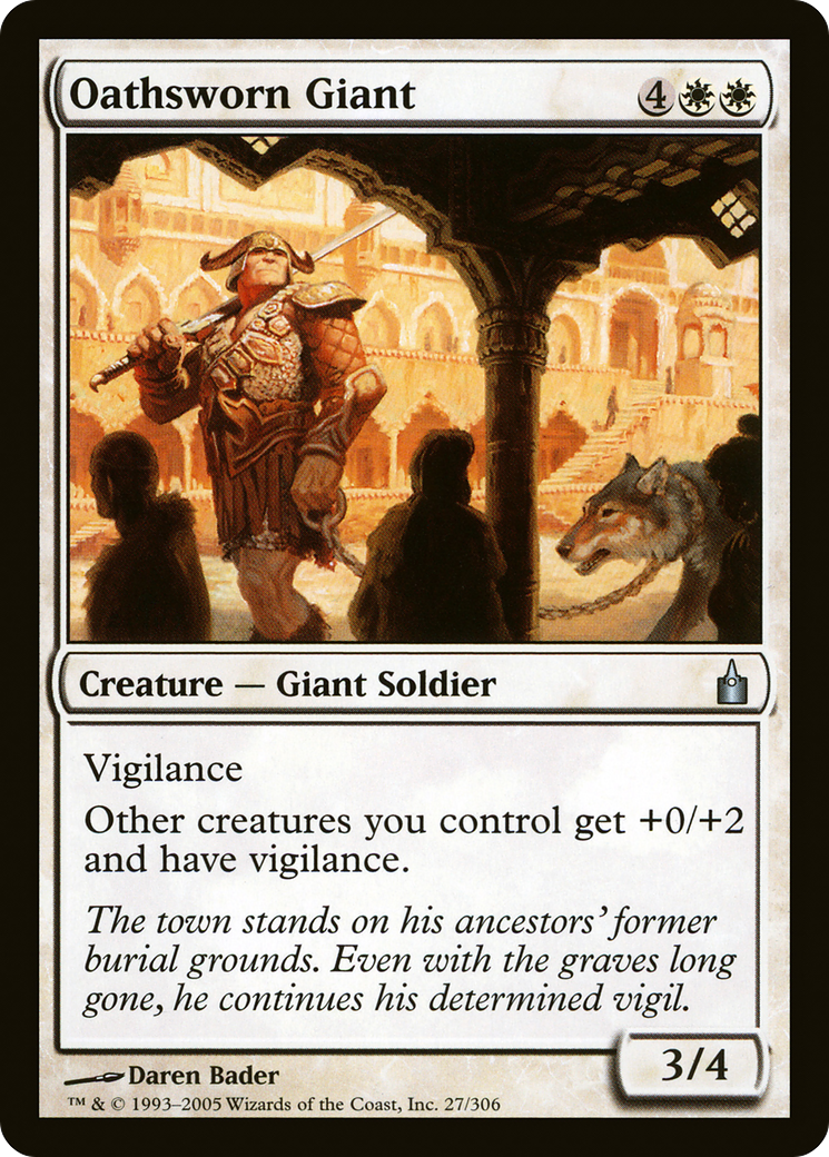 Oathsworn Giant - Foil
