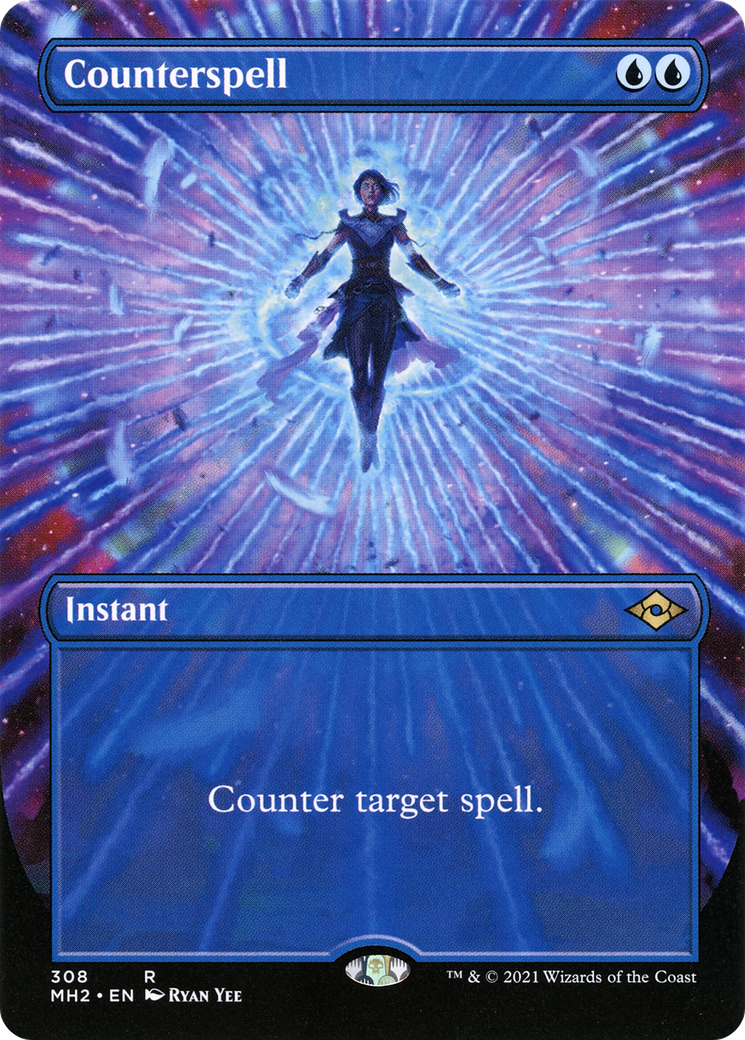 Counterspell (308) (Borderless) - Foil