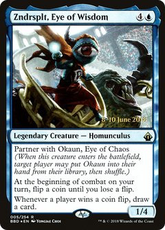 Zndrsplt, Eye of Wisdom (005) (Prerelease) - Foil